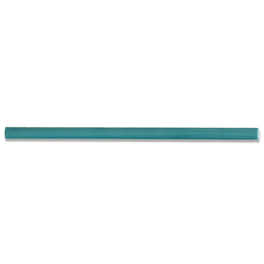 Camila Turquoise Porcelain Bullnose Tile Trim | Tile Club