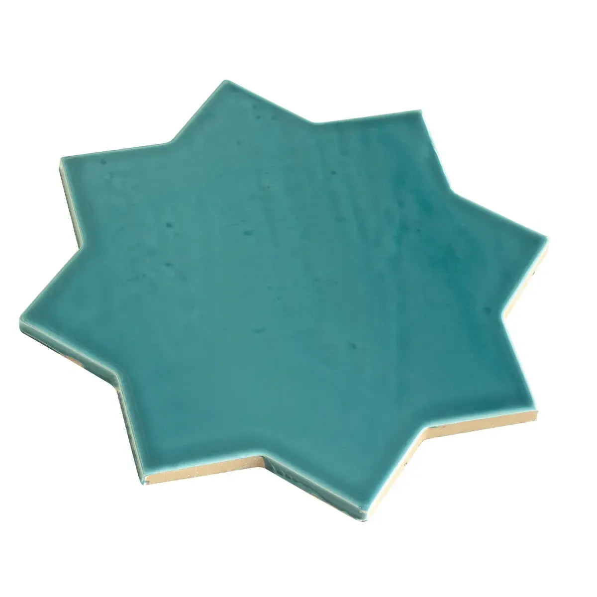 Camila Turquoise Star Porcelain Tile | Tile Club