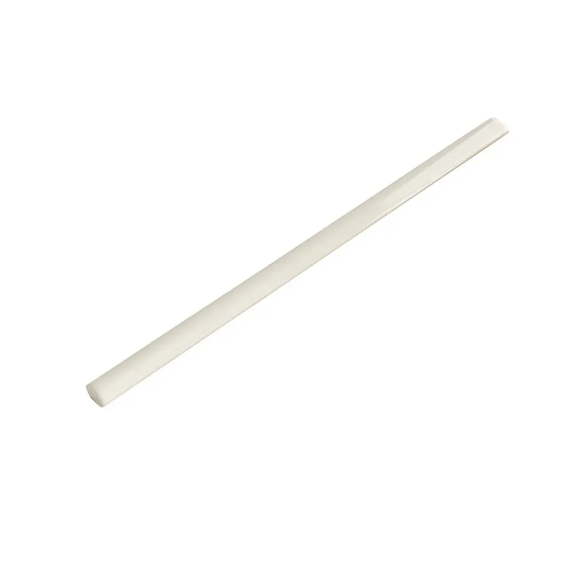 Camila White Porcelain Bullnose Tile Trim | Tile Club