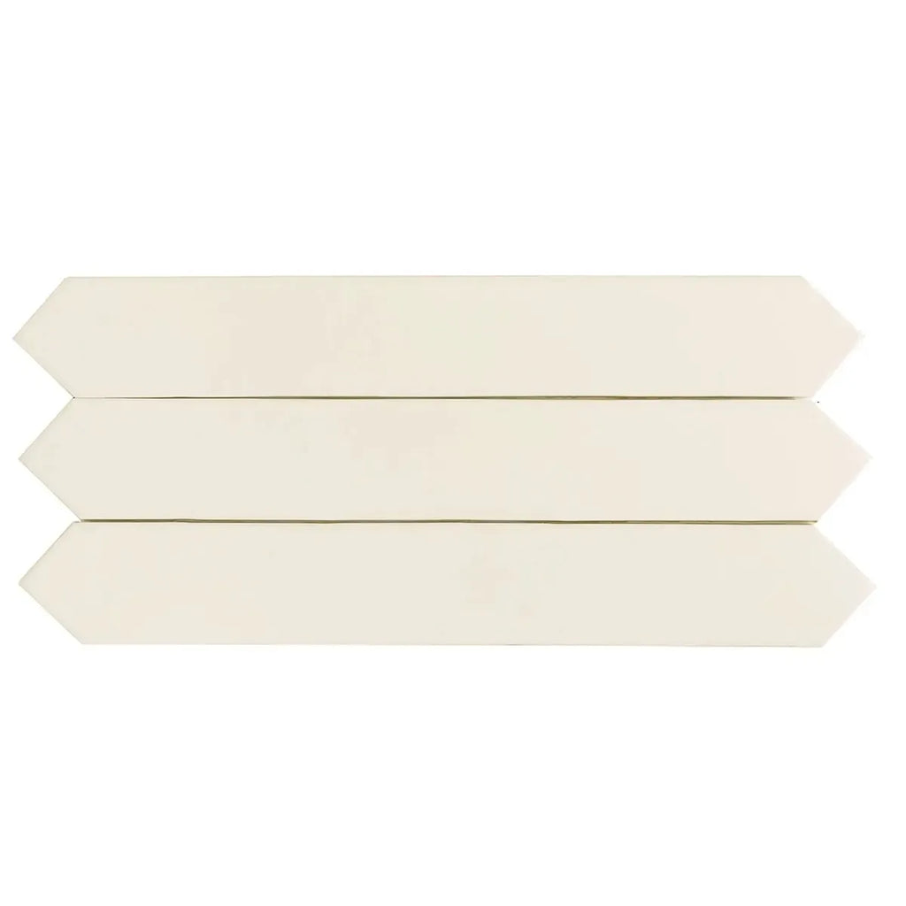 Camila White Picket Porcelain Tile | Tile Club