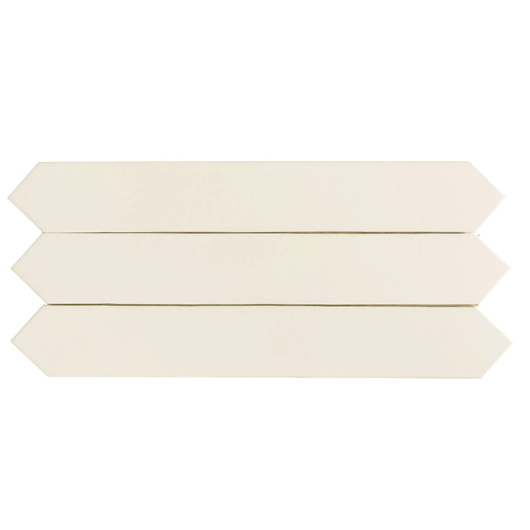 Camila White Picket Porcelain Tile | Tile Club