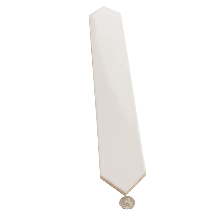 Camila White Picket Porcelain Tile | Tile Club