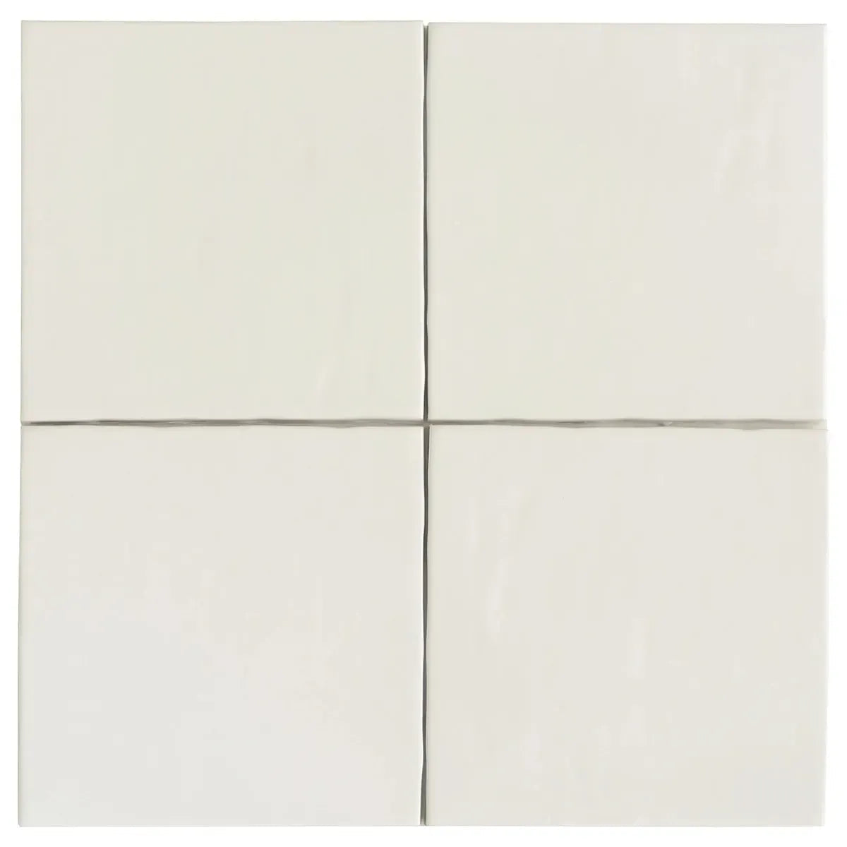 Camila White Square 5.9x5.9 Porcelain Tile | Tile Club