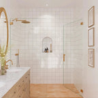 Camila White Square 5.9x5.9 Porcelain Tile | Tile Club