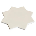 Camila White Star Porcelain Tile | Tile Club