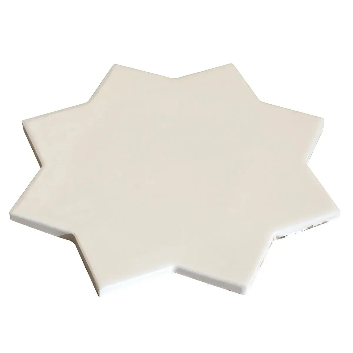 Camila White Star Porcelain Tile | Tile Club