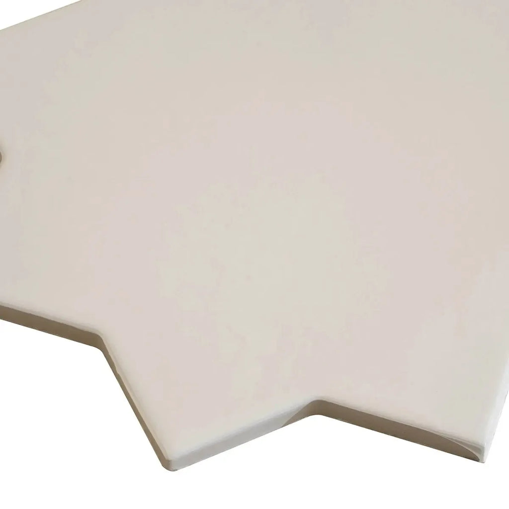 Camila White Star Porcelain Tile | Tile Club