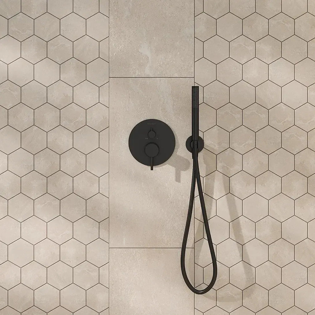 Campbell Beige Hexagon 10x12 | Tile Club