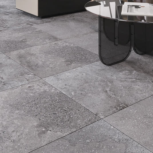 Campbell Dark Gray Rect. 24x24 | Tile Club