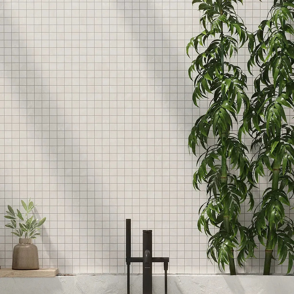 Campbell Bianco Mosaic 12x12 | Tile Club
