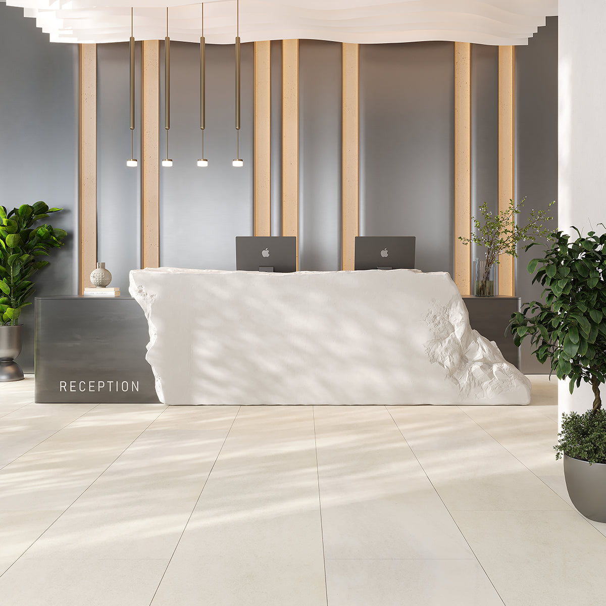 Candoglia Avorio Marble Look Porcelain Tile 24x48