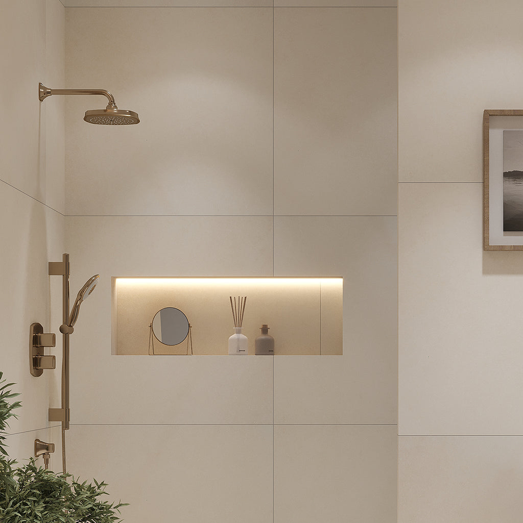 Candoglia Avorio Marble Look Porcelain Tile 36x36