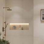 Candoglia Avorio Marble Look Porcelain Tile 36x36