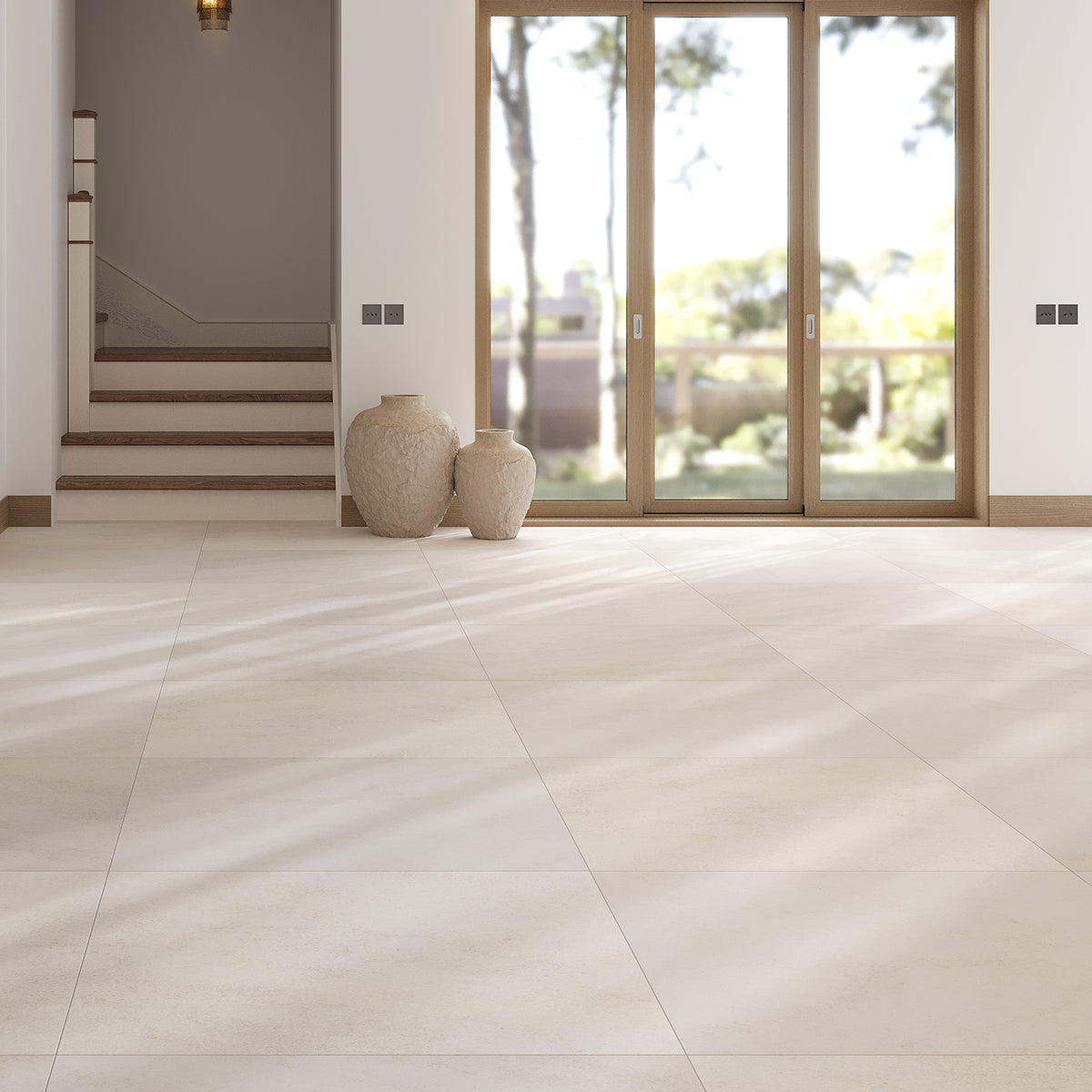 Candoglia Bianco Marble Look Porcelain Tile 24x48