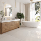 Candoglia Bianco Marble Look Porcelain Tile 36x36