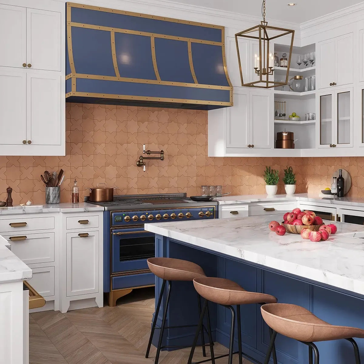 Carmel Terracotta Porcelain Star Tile | Tile Club
