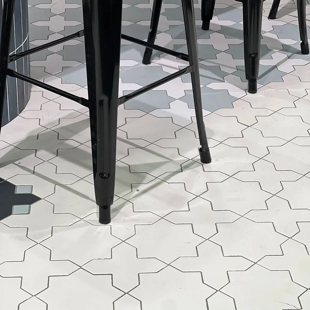 Carmel Matte White Porcelain Cross Tile | Tile Club