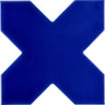 Santa Barbara Royal Blue Cross Ceramic Tile