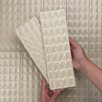 Cayo Sand Crackle Ceramic Subway Tile | Tile Club
