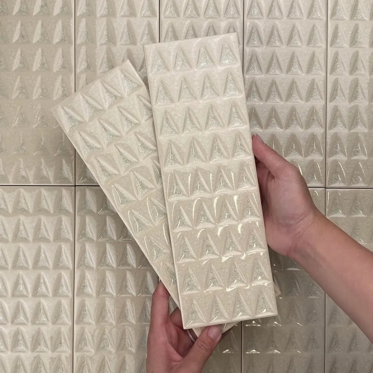 Cayo Sand Crackle Ceramic Subway Tile | Tile Club