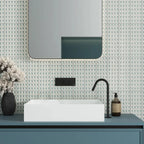 Cayo Sky Crackle Ceramic Subway Tile | Tile Club