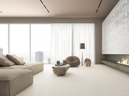 Chambray Beige Thread Porcelain Tile 24x48 | Tile Club