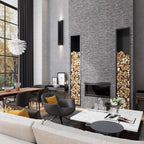 Chambray Black Thread Porcelain Tile 24x48 | Tile Club