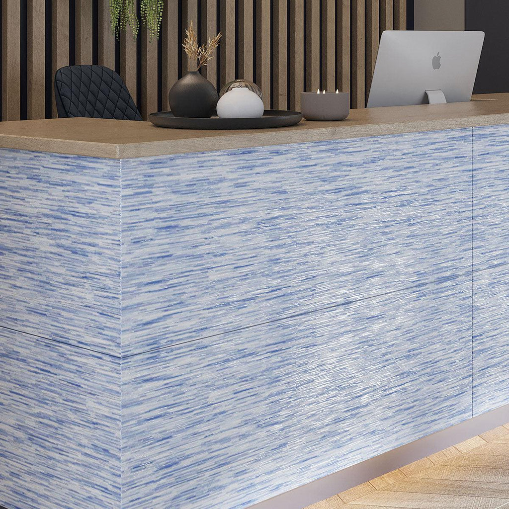 Chambray Blue Thread Porcelain Tile 24x48 | Tile Club