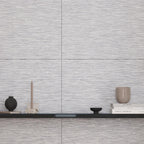 Chambray Gray Thread Porcelain Tile 24x48 | Tile Club