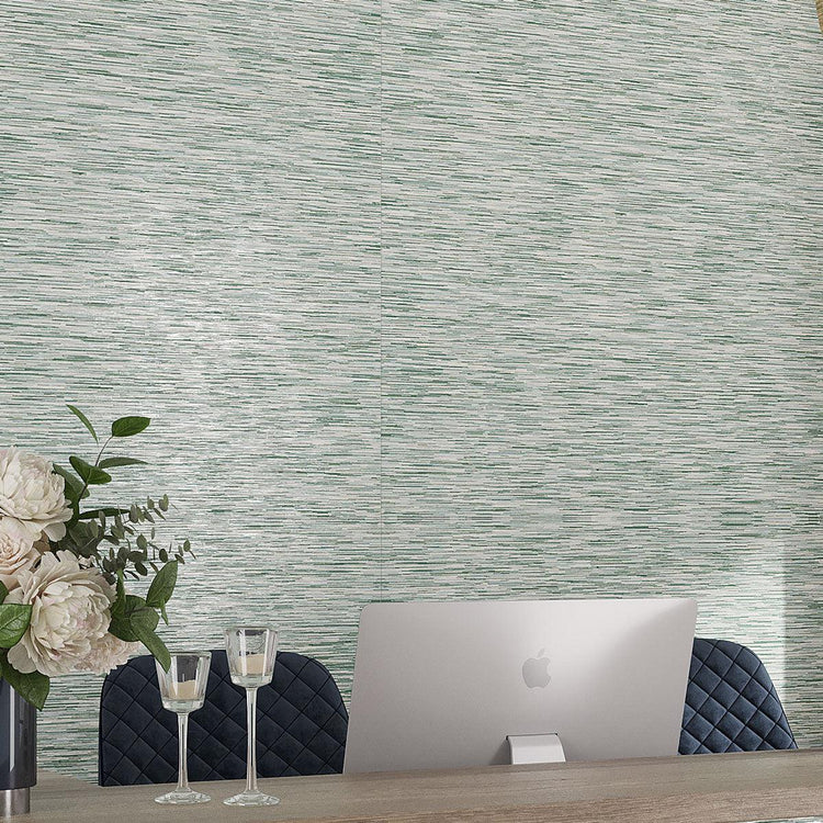Chambray Green Thread Porcelain Tile 24x48 | Tile Club