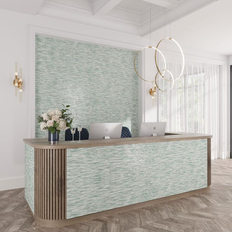 Chambray Green Thread Porcelain Tile 24x48 | Tile Club