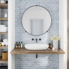 Chateau Blue 3X6 Ceramic Subway Tile