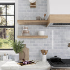 Chateau Blue 3X6 Ceramic Subway Tile