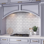 Chateau White 3X6 Ceramic Subway Tile