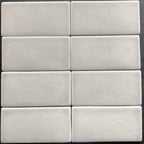 Chateau White 3X6 Ceramic Subway Tile