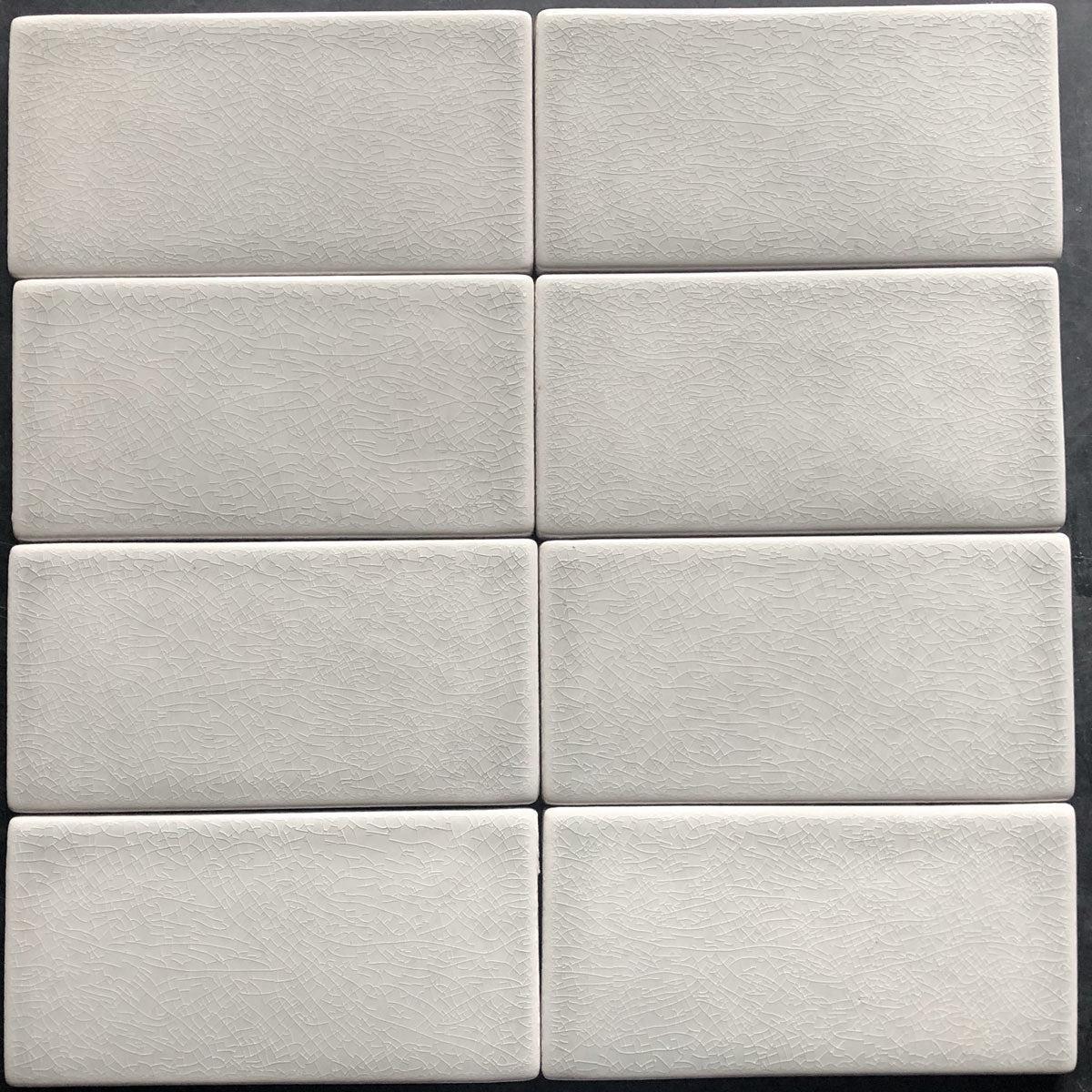 Chateau White 3X6 Ceramic Subway Tile