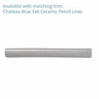 Chateau Blue 3X6 Ceramic Subway Tile