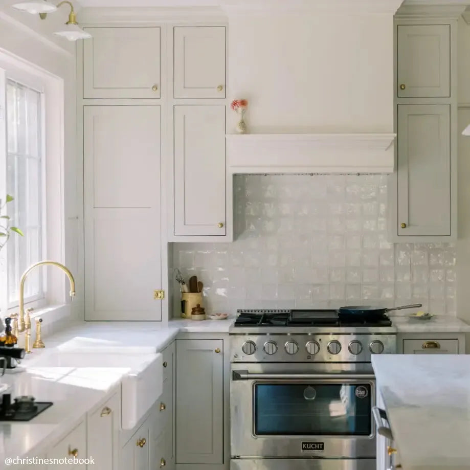 Lake White Ceramic Square Tile 4x4 | Tile Club