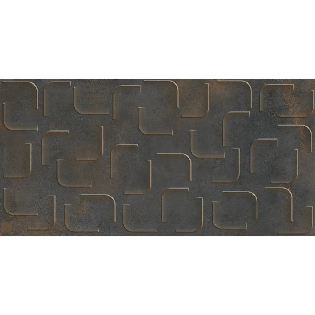 Circuit Acero Futuristic Porcelain Tile | Tile Club