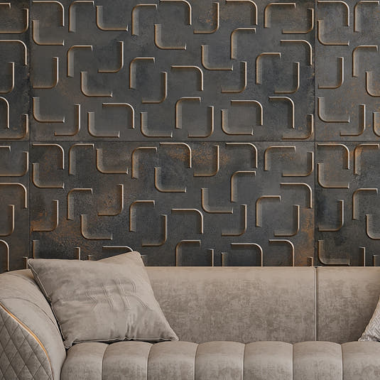 Circuit Acero Futuristic Porcelain Tile | Tile Club