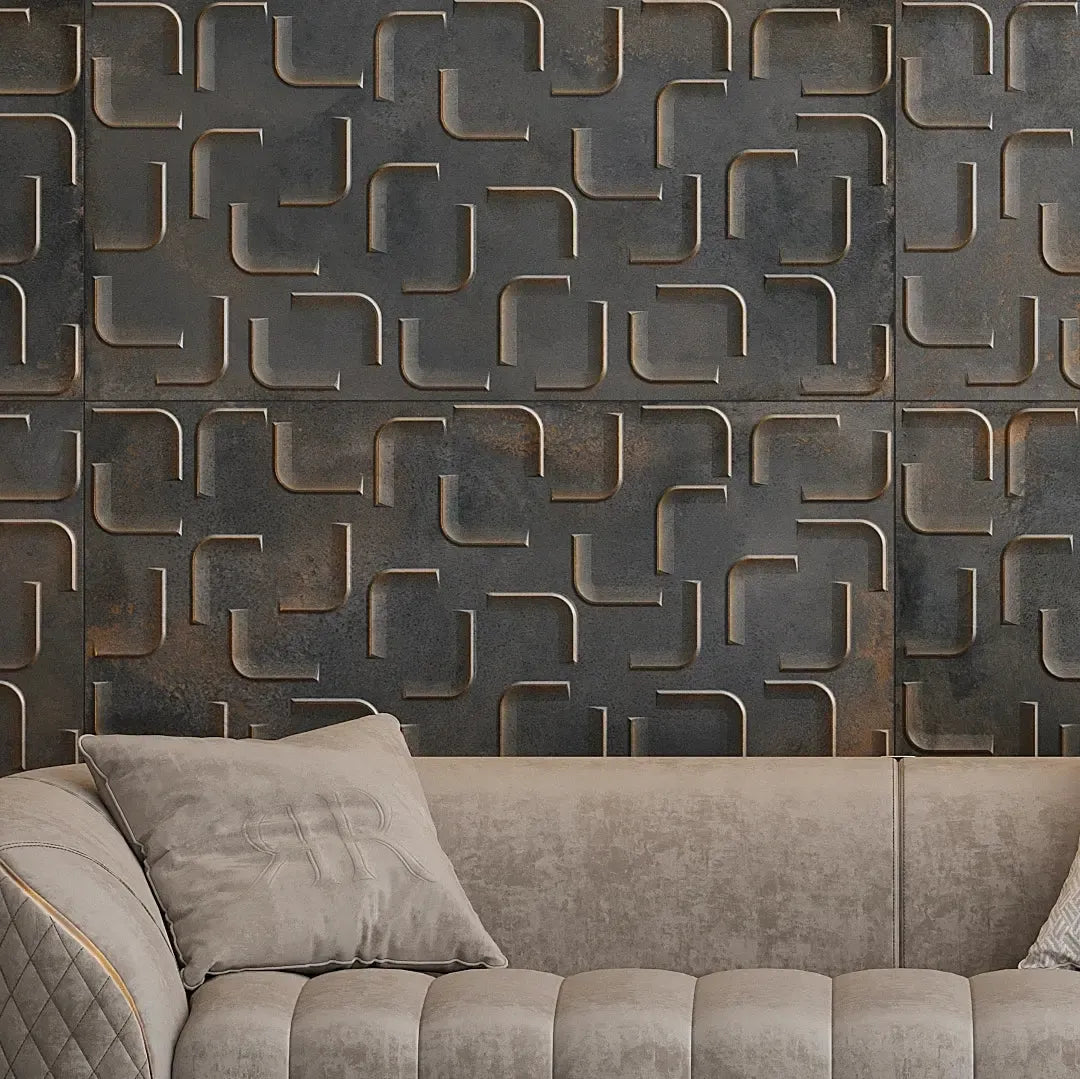 Circuit Acero Futuristic Porcelain Tile | Tile Club