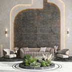 Circuit Acero Futuristic Porcelain Tile | Tile Club