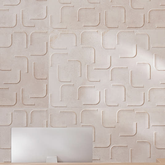 Circuit Bianco Futuristic Porcelain Tile | Tile Club