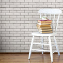 Cirrus White Brick 2x6 | Tile Club
