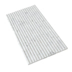 Coastal Sky Ridged Terrazzo Tile 12" x 24" | Tile Club