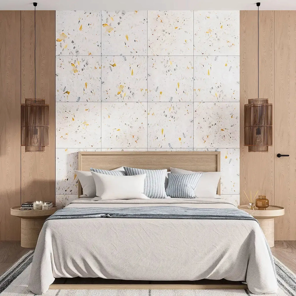 Coastal Sky Real Terrazzo Tile 24" x 24" | Tile Club