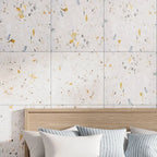 Coastal Sky Terrazzo Concrete Tile for a Beachy Bedroom Backsplash