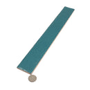 Colobric Bright Teal Brick 2x16 Ceramic Wall Tile | Tile Club
