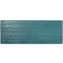Colobric Bright Teal Brick 2x16 Ceramic Wall Tile | Tile Club