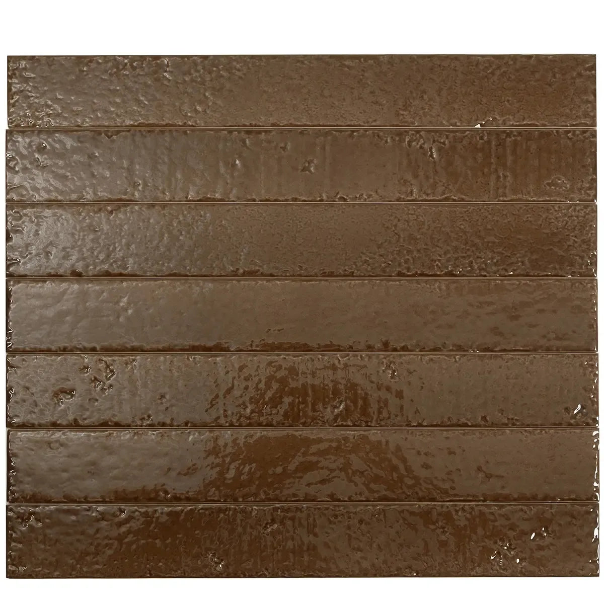 Colobric Brown Brick 2x16 Ceramic Wall Tile | Tile Club